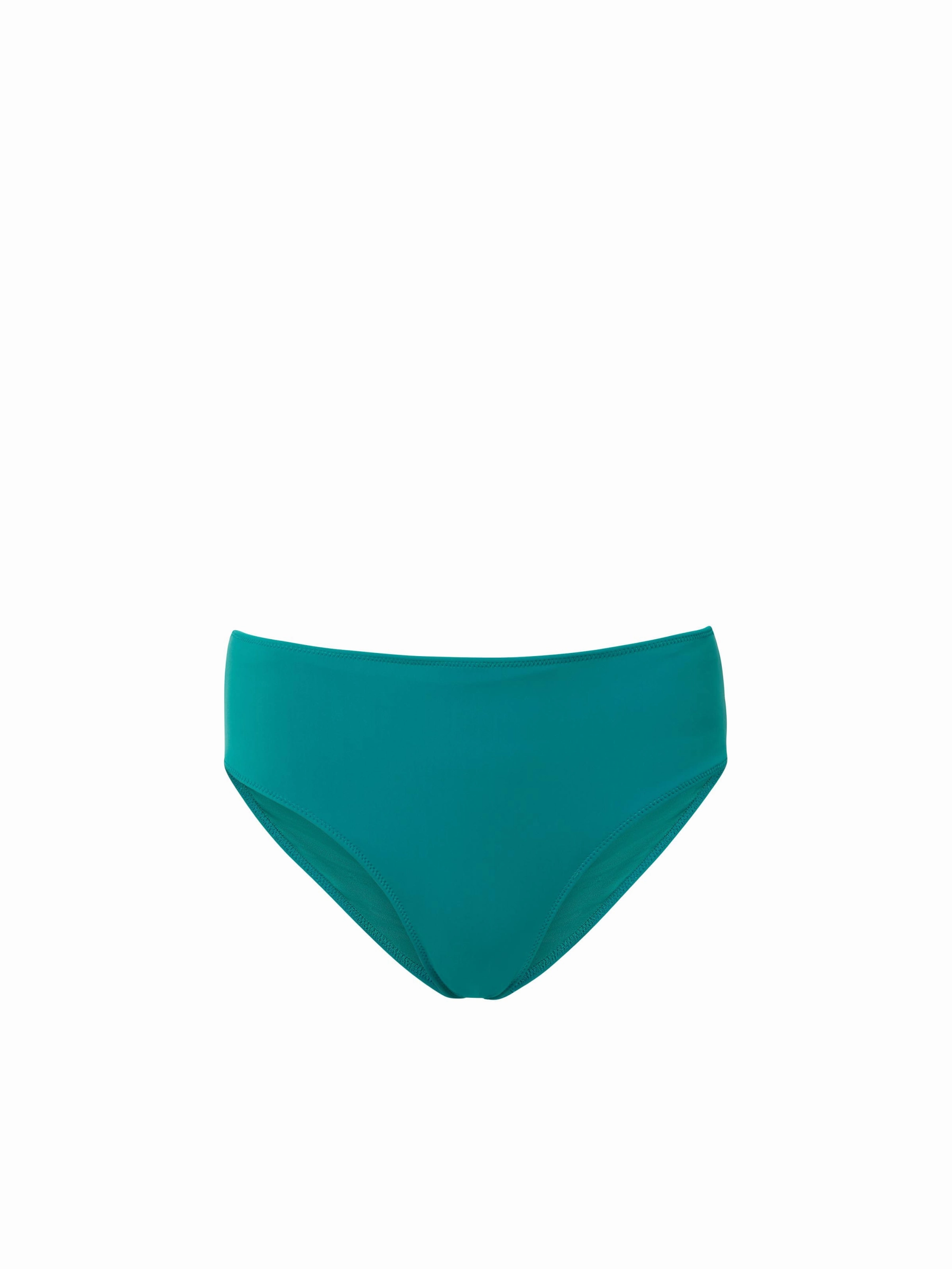 Classic Midrise Bottom Petrol fashionable beach swimwear, modern womens bikinis