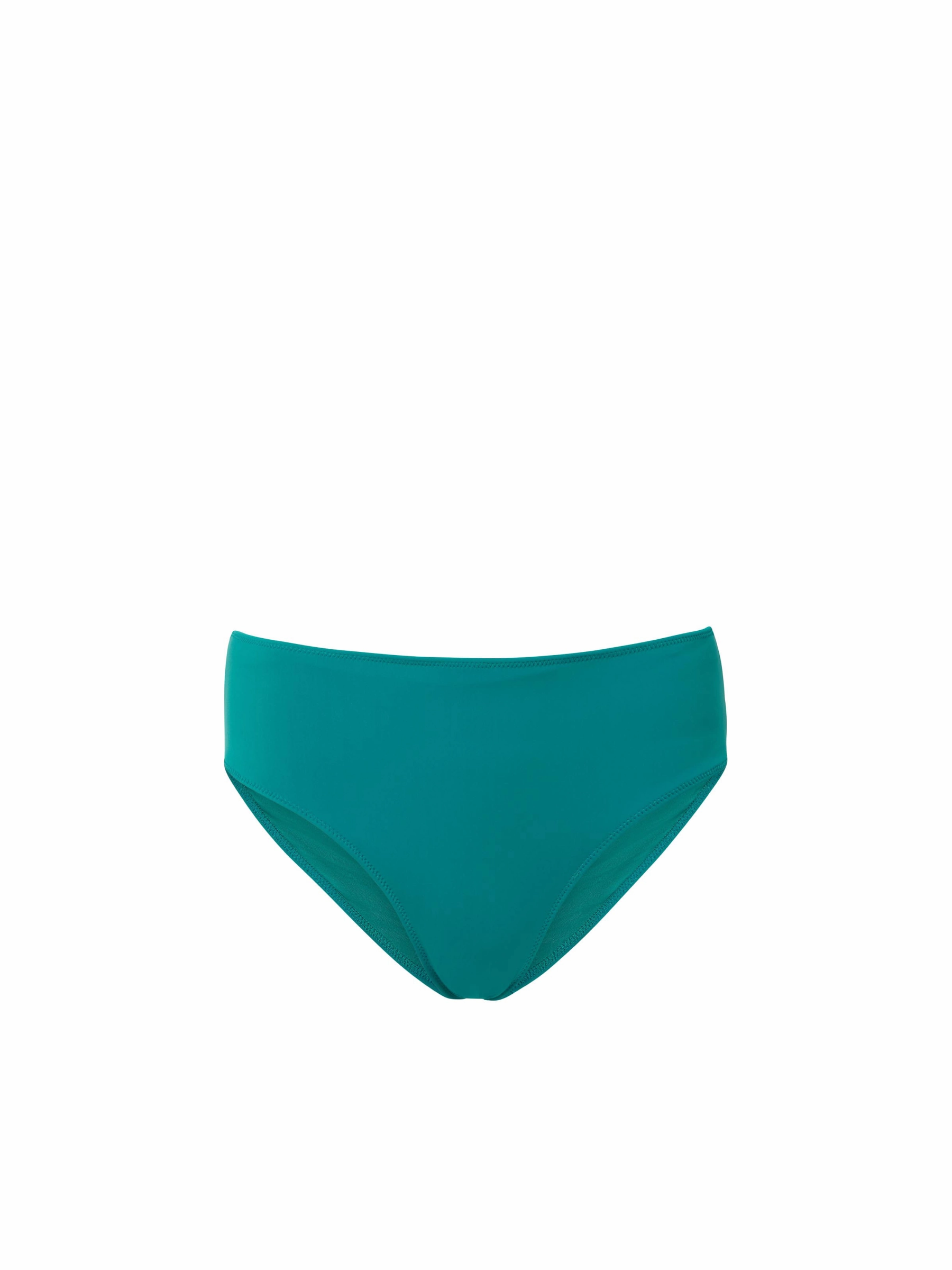 Classic Midrise Bottom Petrol high waist swimwear women, swimsuit for women beachwear