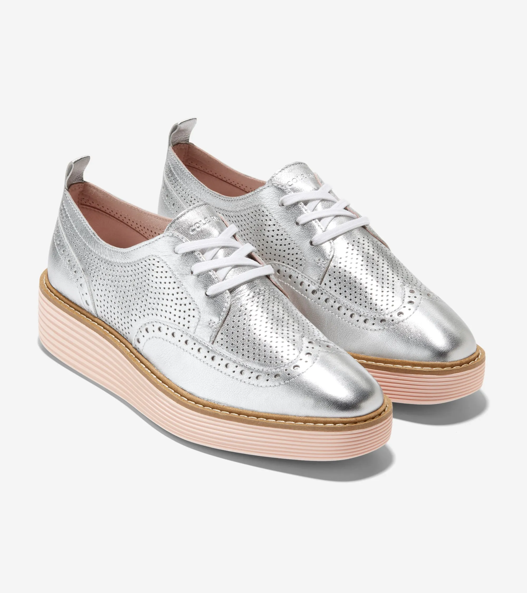Cole Haan Women's OriginalGrand Platform Wingtip Oxford