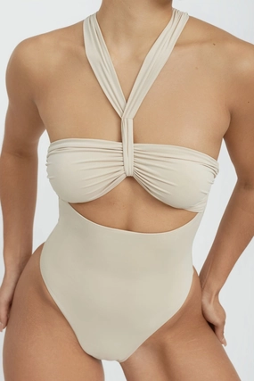 Colt One Piece - Coconut soft fabric swimwear women, resort swimwear for ladies