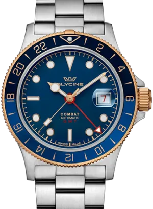Combat SUB 42 Sports GMT Two-tone Blue Ref. GL0423