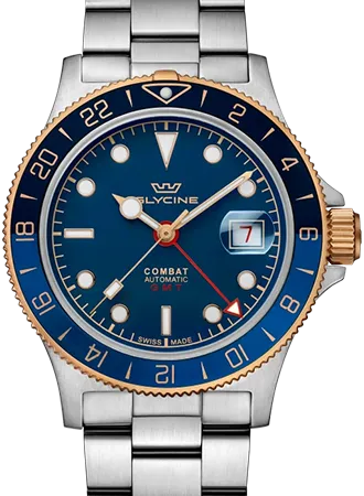 Combat SUB 42 Sports GMT Two-tone Blue Ref. GL0423