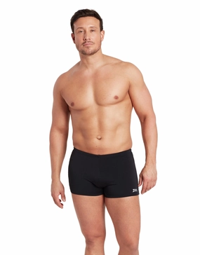 Cottesloe Hip Racer - Black casual mens swimwear, affordable swimwear for men