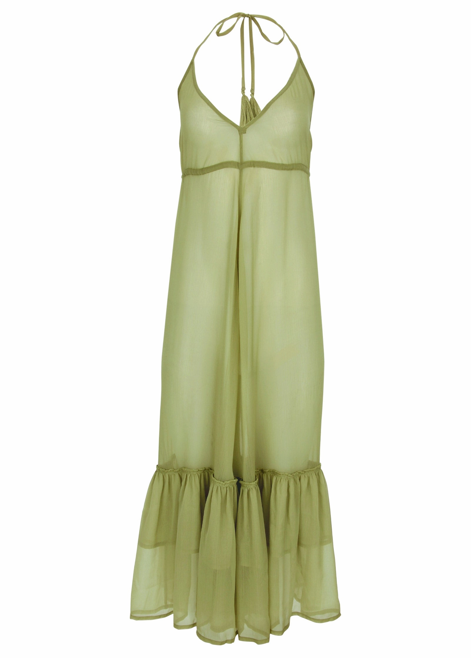 Cover Up Dress - Mosstone