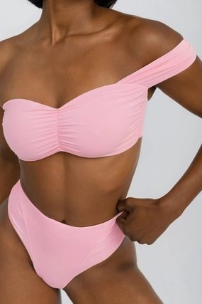 Cruz Top - Blush soft fabric swimwear women, resort swimwear for ladies