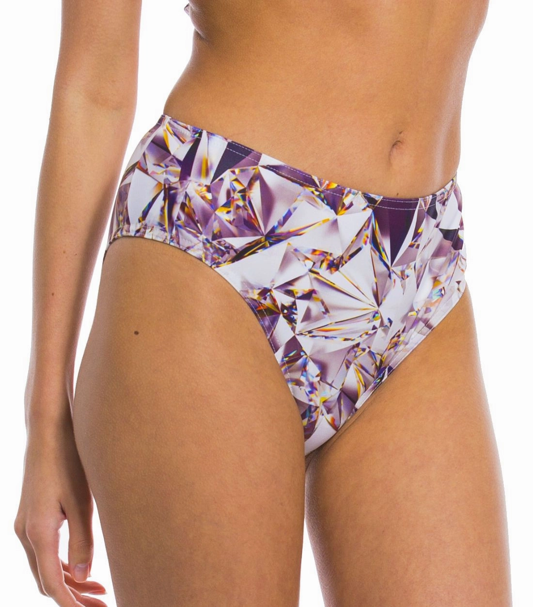 Crystal High Waisted Bikini Brief