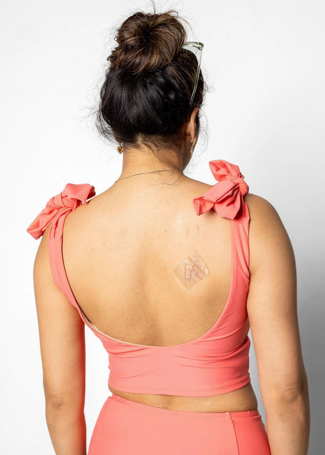 Deep Coral | Knot Top