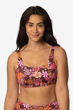 Delilah Bikini Top - Free Spirit all types of swimwear, full coverage swimwear for all ages
