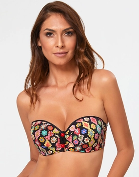 Desiree Bandeau Bikini Top stylish swimwear tops, womens beach tops