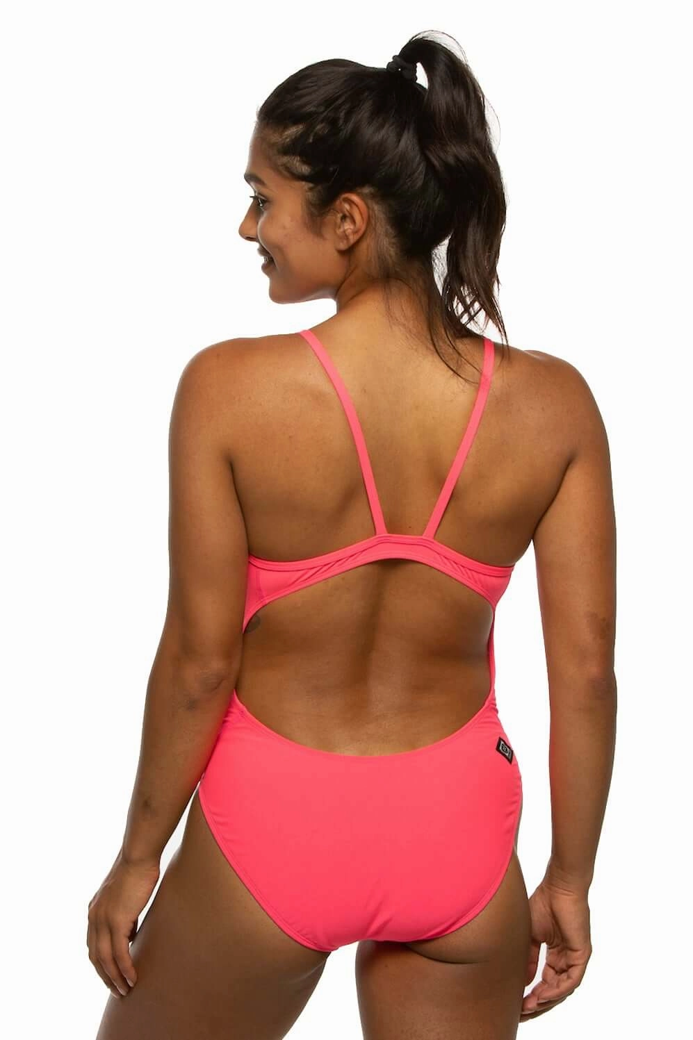 Devon One Piece Swimsuit - Hot Pink