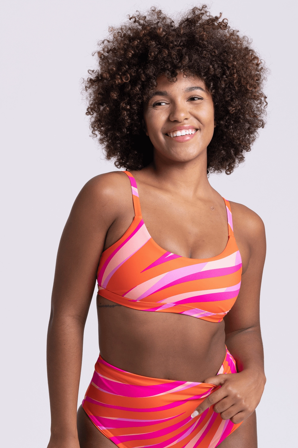 Diana Bikini Top - Mystic all types of swimwear, full coverage swimwear for all ages