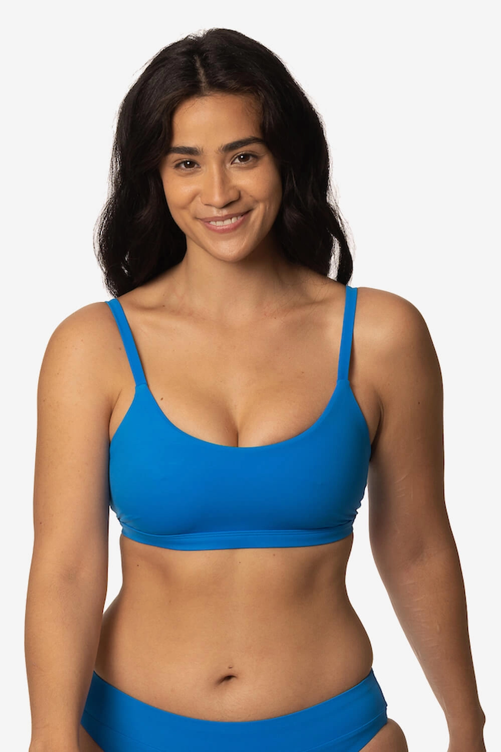 Diana Bikini Top - Sapphire all types of swimwear, stylish swimwear for all body types