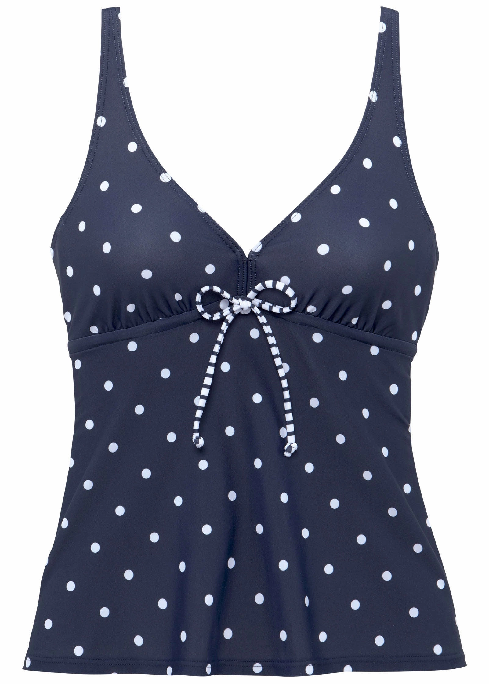 Dot Tankini Set - Striped Polka-Dot