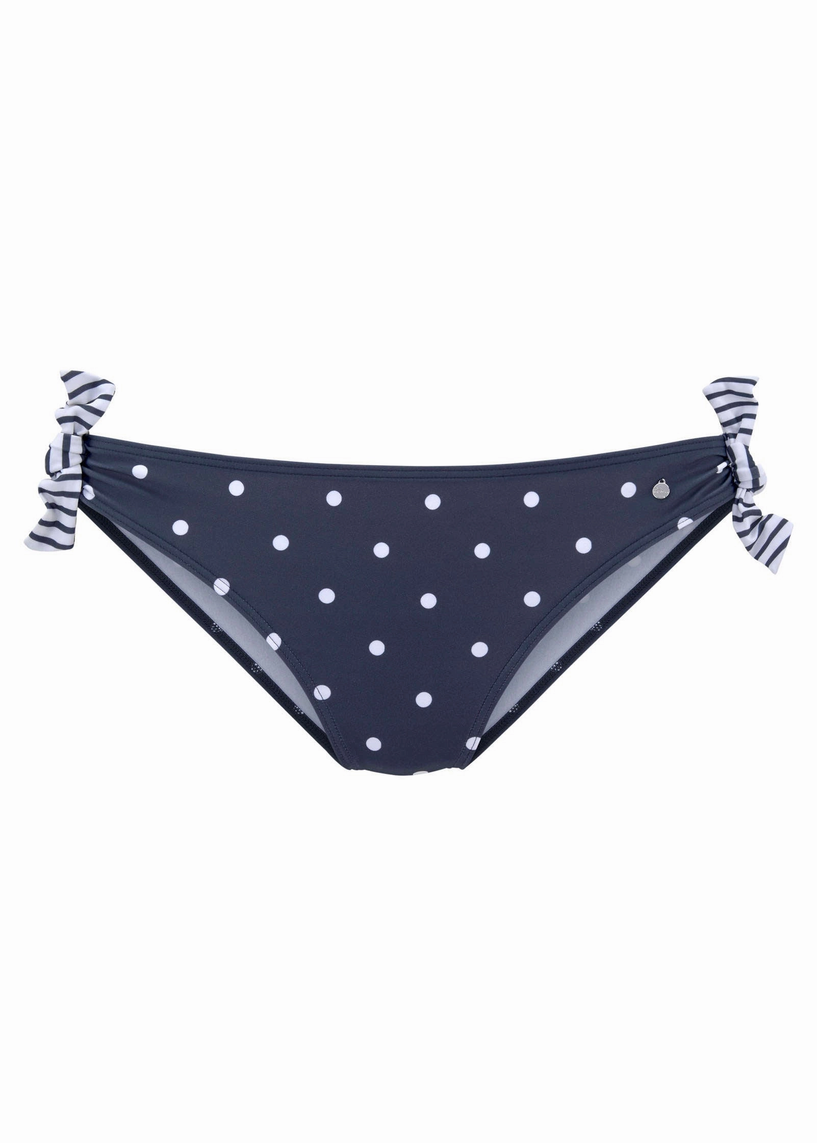 Dot Tie Side Moderate Bottom - Striped Polka-Dot