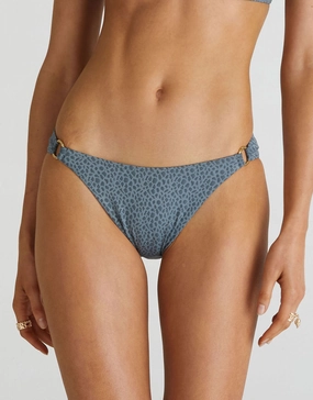 Dove Alexis Cheeky Bikini Pant - Dove Grey swim shorts for women, stretch fit swim bottoms