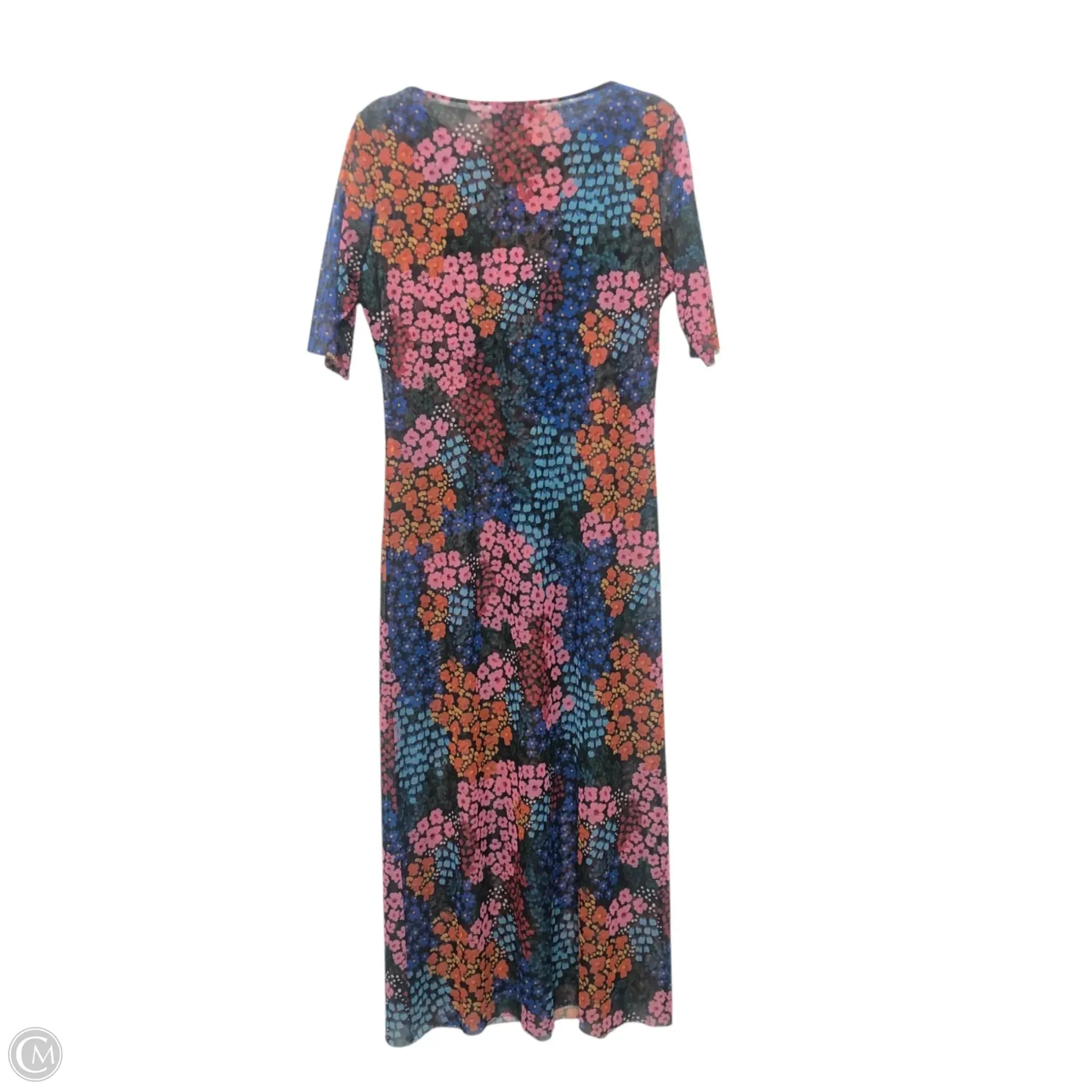 Dress Casual Maxi By Johnny Was In Floral Print, Size: L Johnny Was Clothing