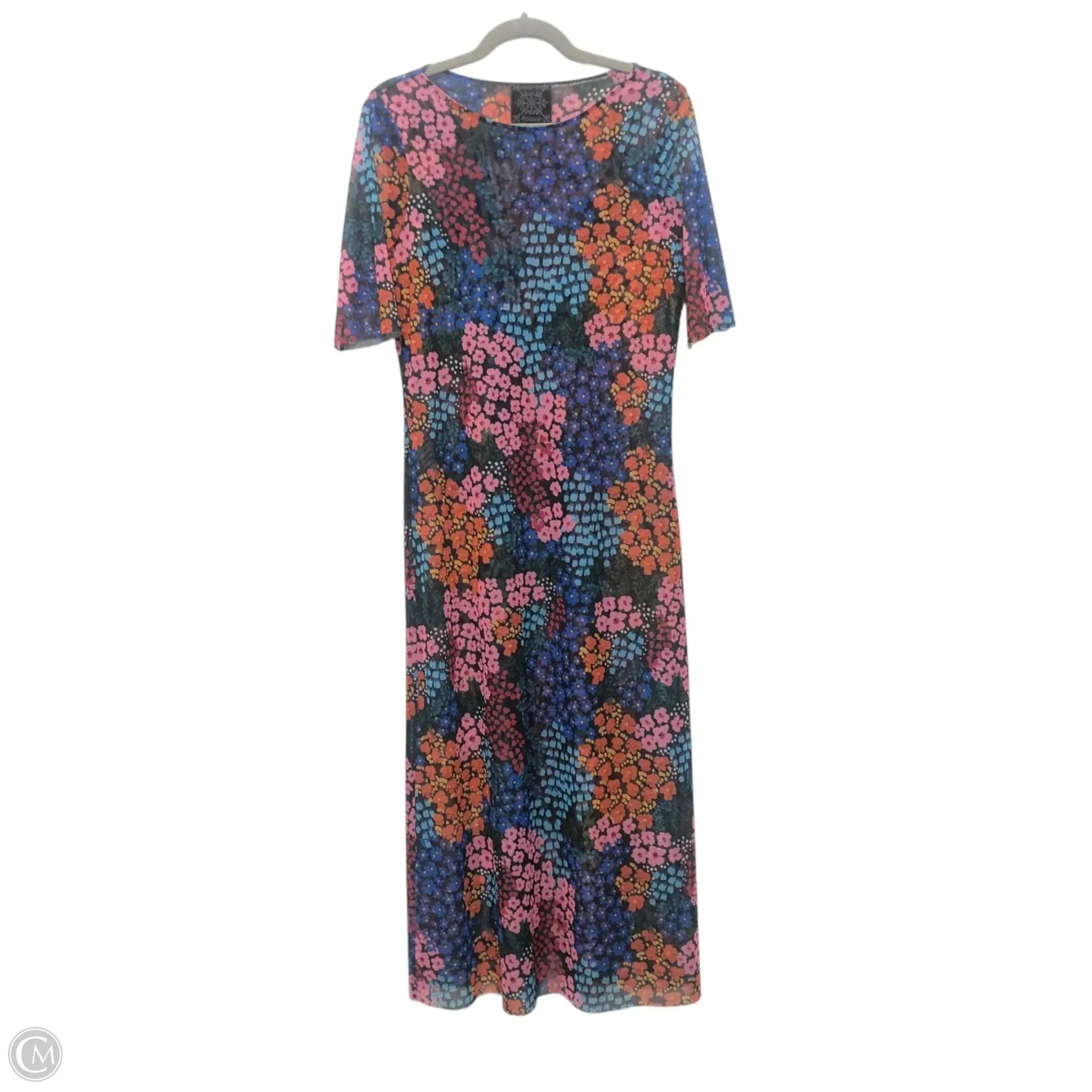 Dress Casual Maxi By Johnny Was In Floral Print, Size: L Johnny Was Clothing
