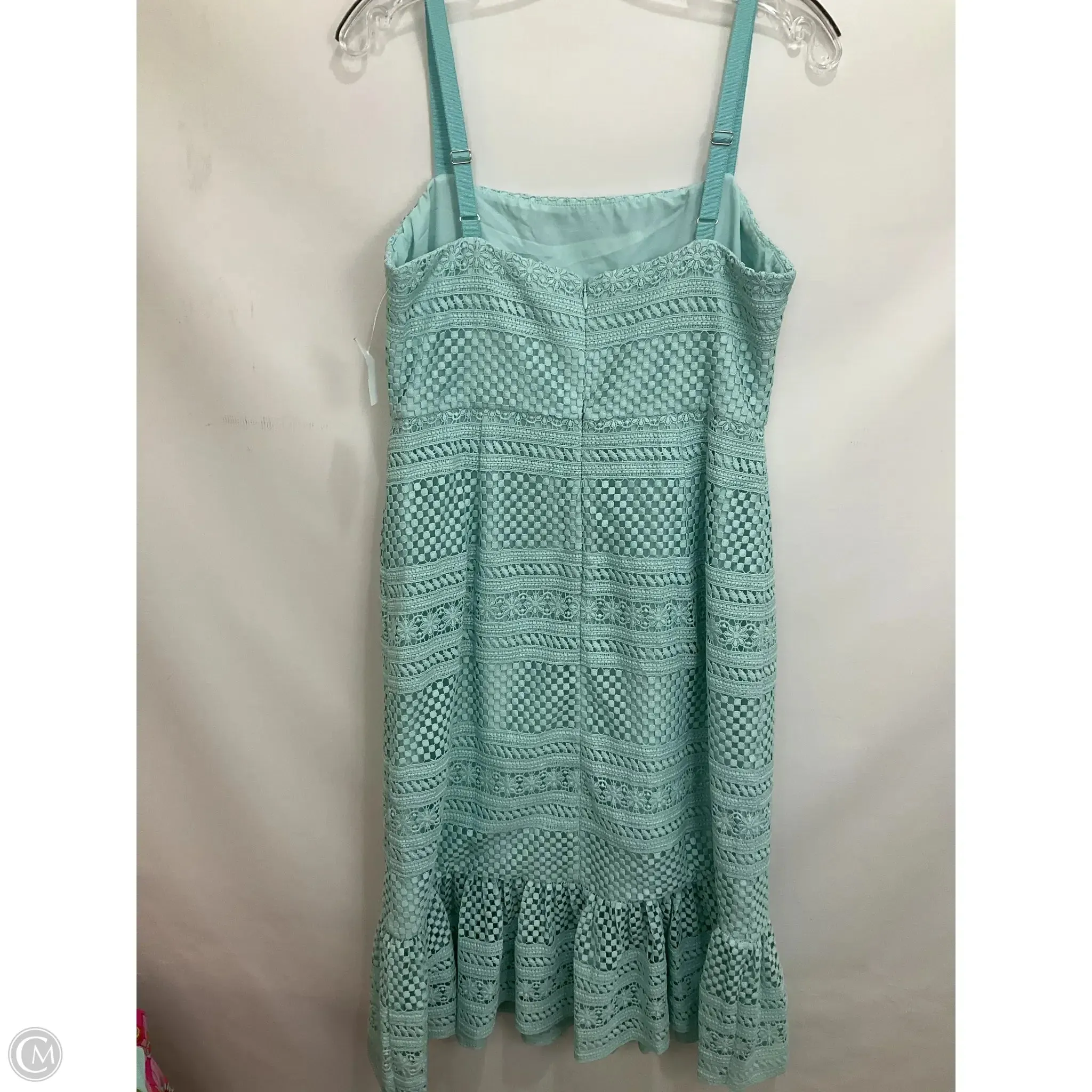 Dress Casual Midi By J. Crew In Blue, Size: 10 j crew