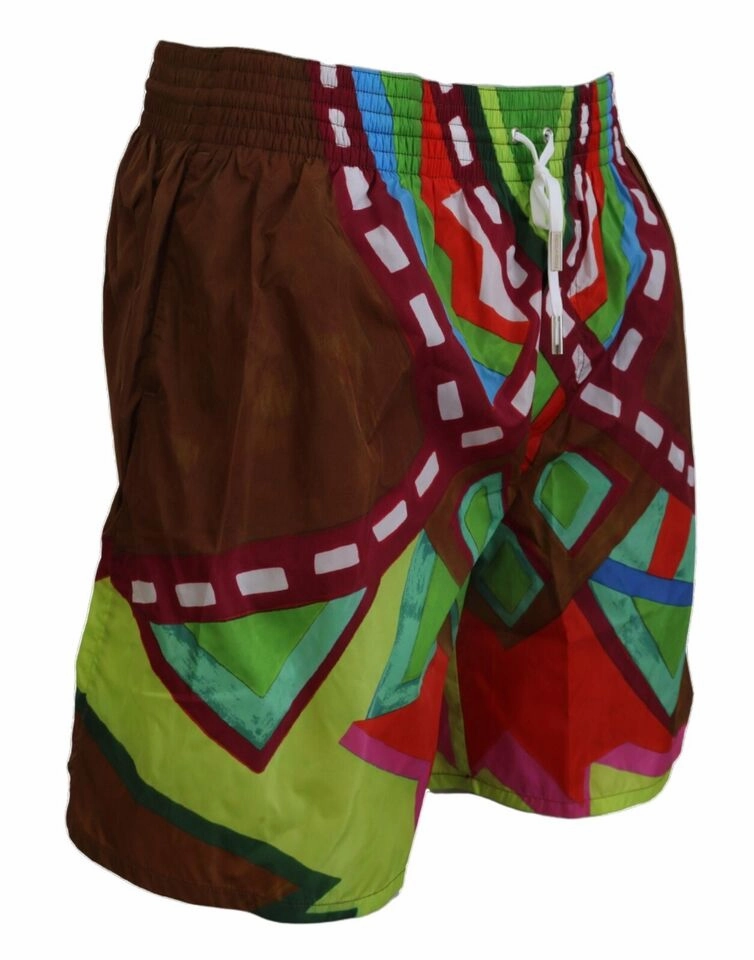 Dsquared multi Print Swim Shorts Boxer Men's Style