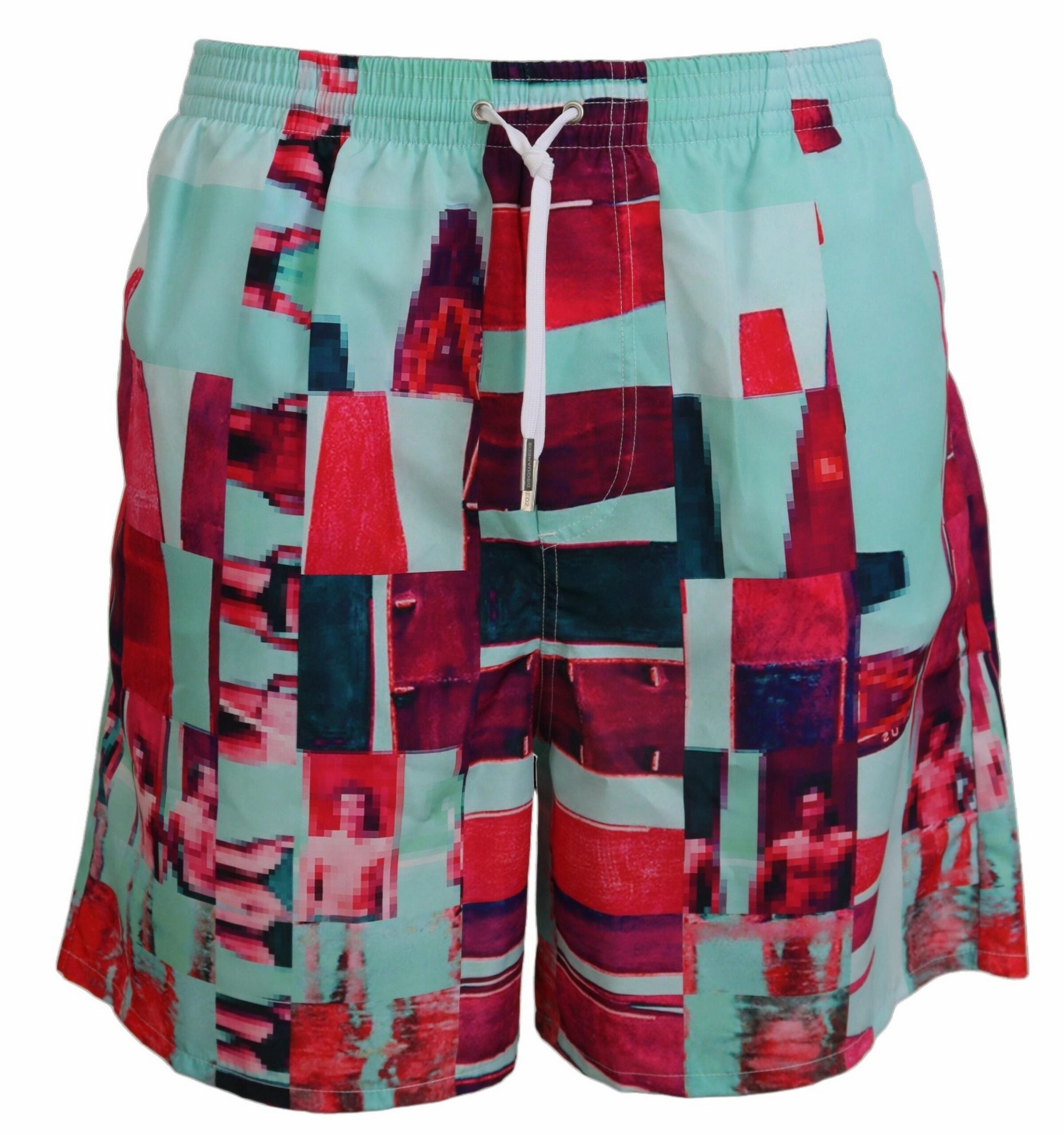 Dsquared multi Printed Swim Shorts Men's Boxer mens full coverage swimwear, stylish mens swim trunks