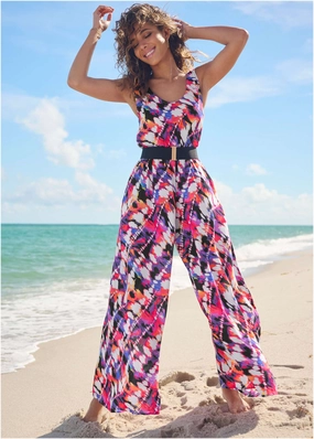 Easy Blouson Jumpsuit - Island Escape swimwear for all body types, comfortable womens beachwear