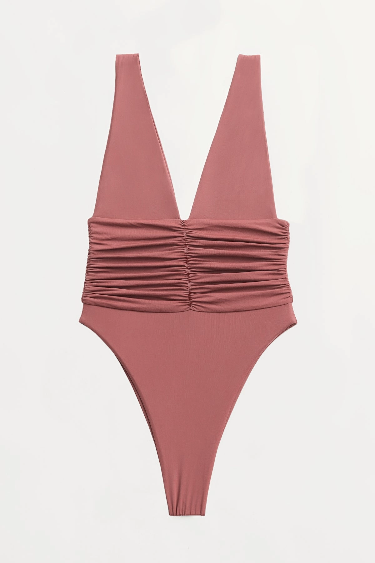 Echo One Piece Moderate Coverage - Rouge