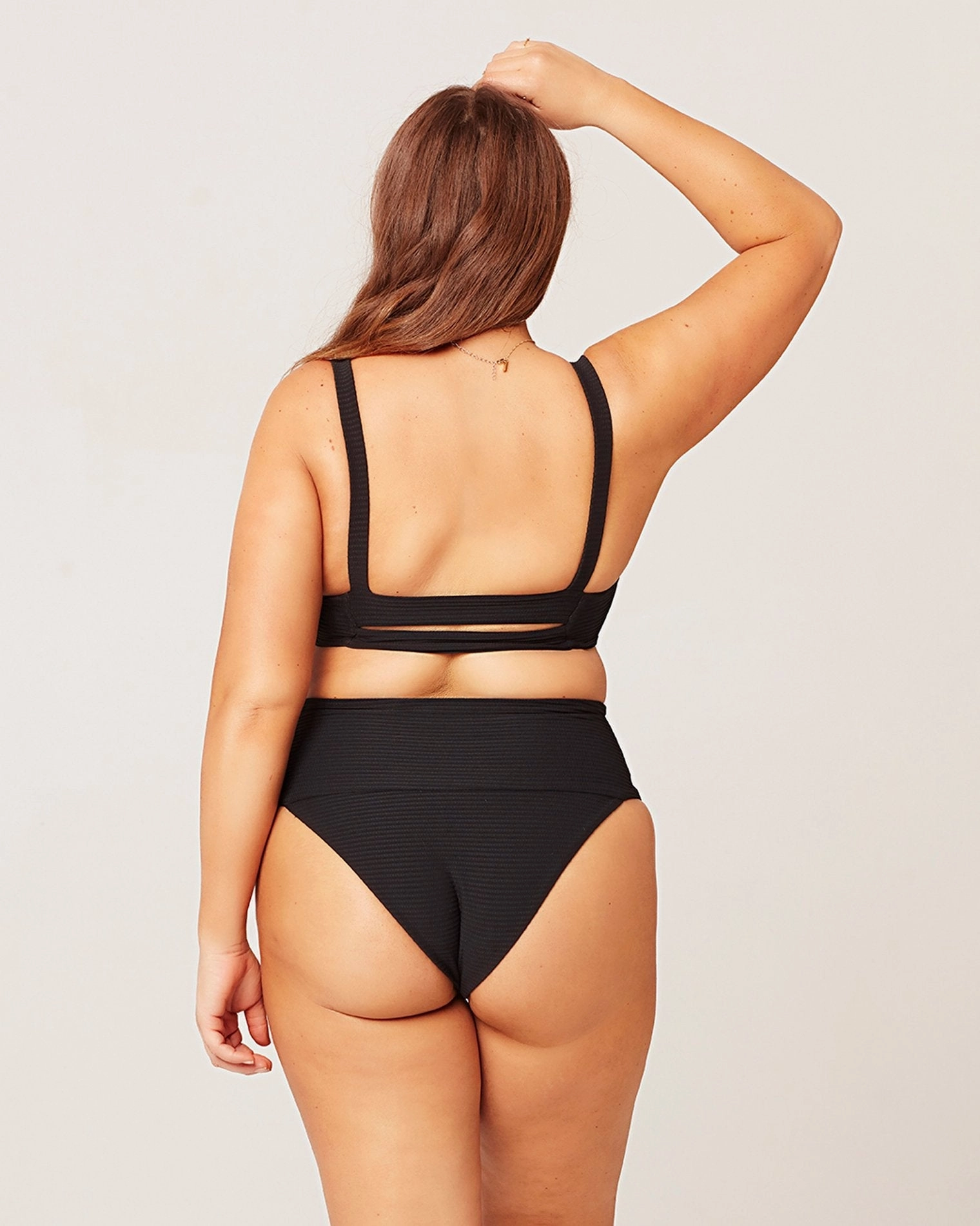 Eco Chic Repreve Desi Bikini Bottom - Black