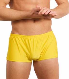 Eden Swim Hipster Yellow affordable men's swimwear, summer swimwear for men