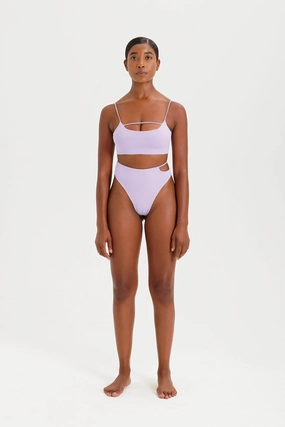 Eden Top - Wisteria soft fabric swimwear women, resort swimwear for ladies