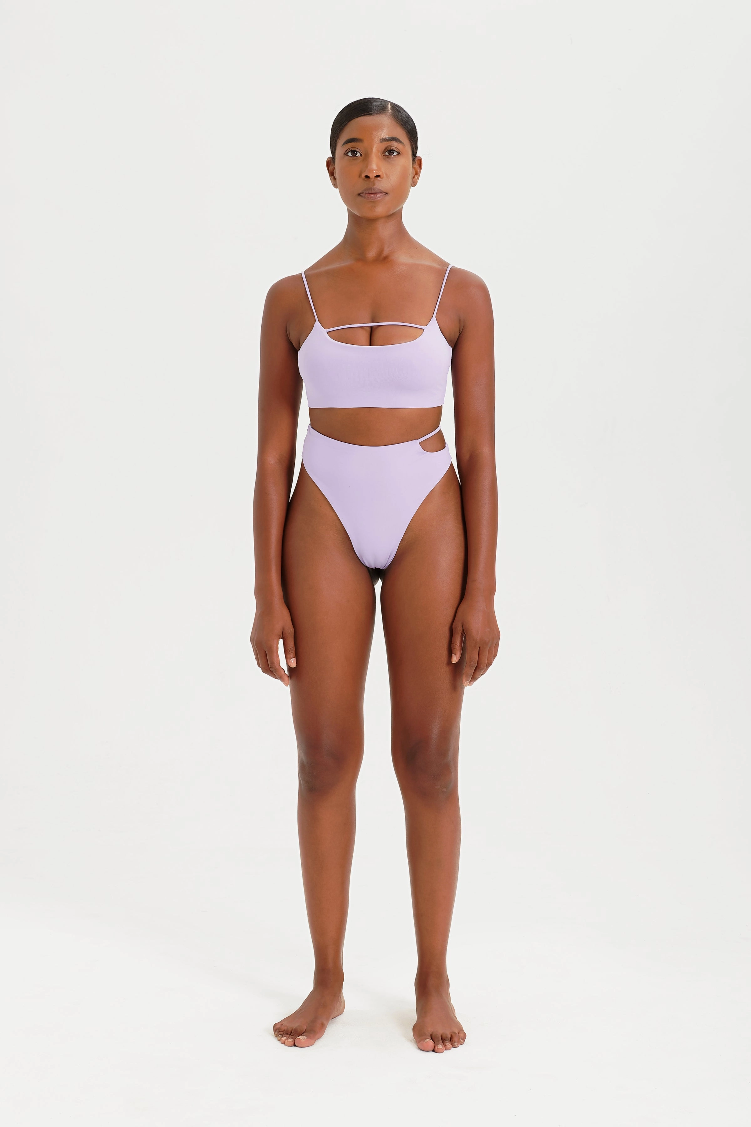 Eden Top - Wisteria soft fabric swimwear women, resort swimwear for ladies