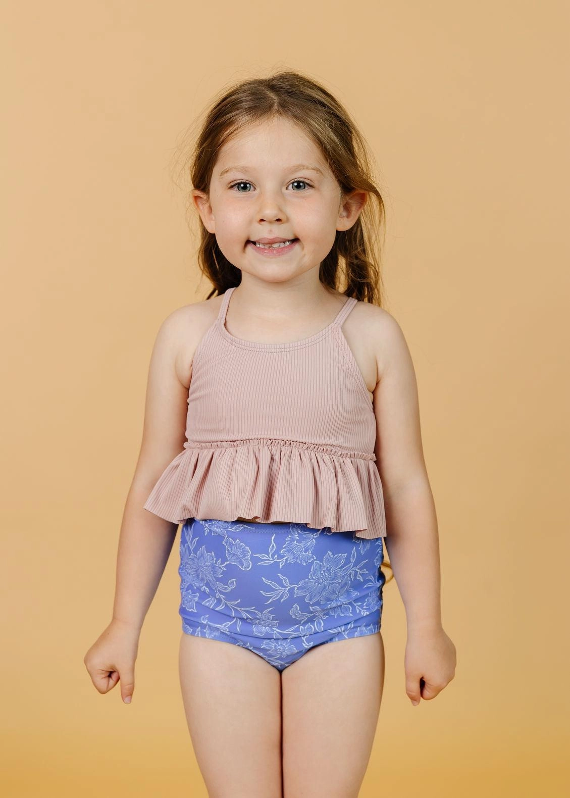 Elegant Floral | Mini High-Waisted Bottoms