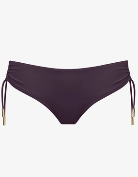 Elements Adjustable Bikini Pant - Deep Sepia adjustable swim bottoms women, flattering bikini bottoms