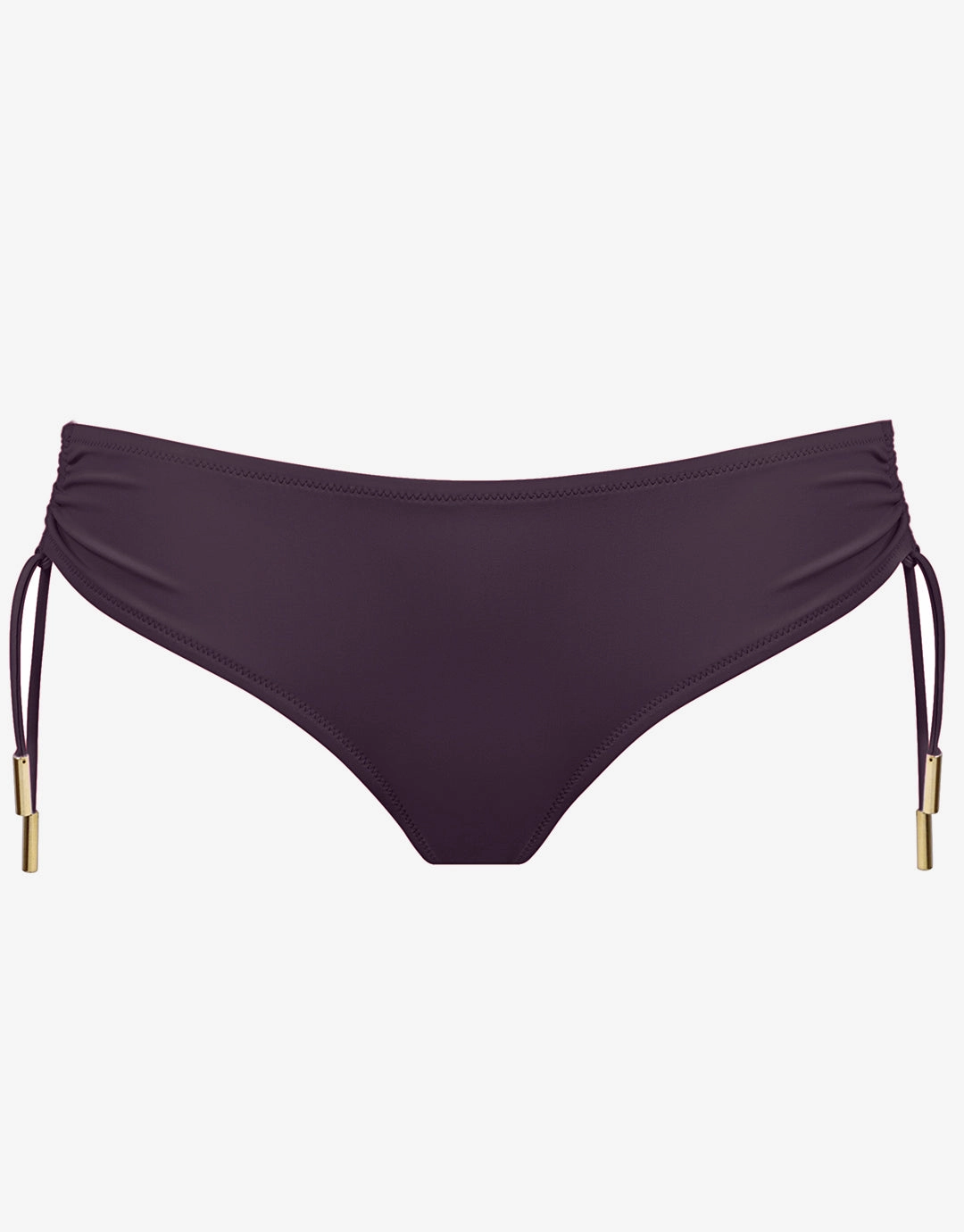 Elements Adjustable Bikini Pant - Deep Sepia adjustable swim bottoms women, flattering bikini bottoms