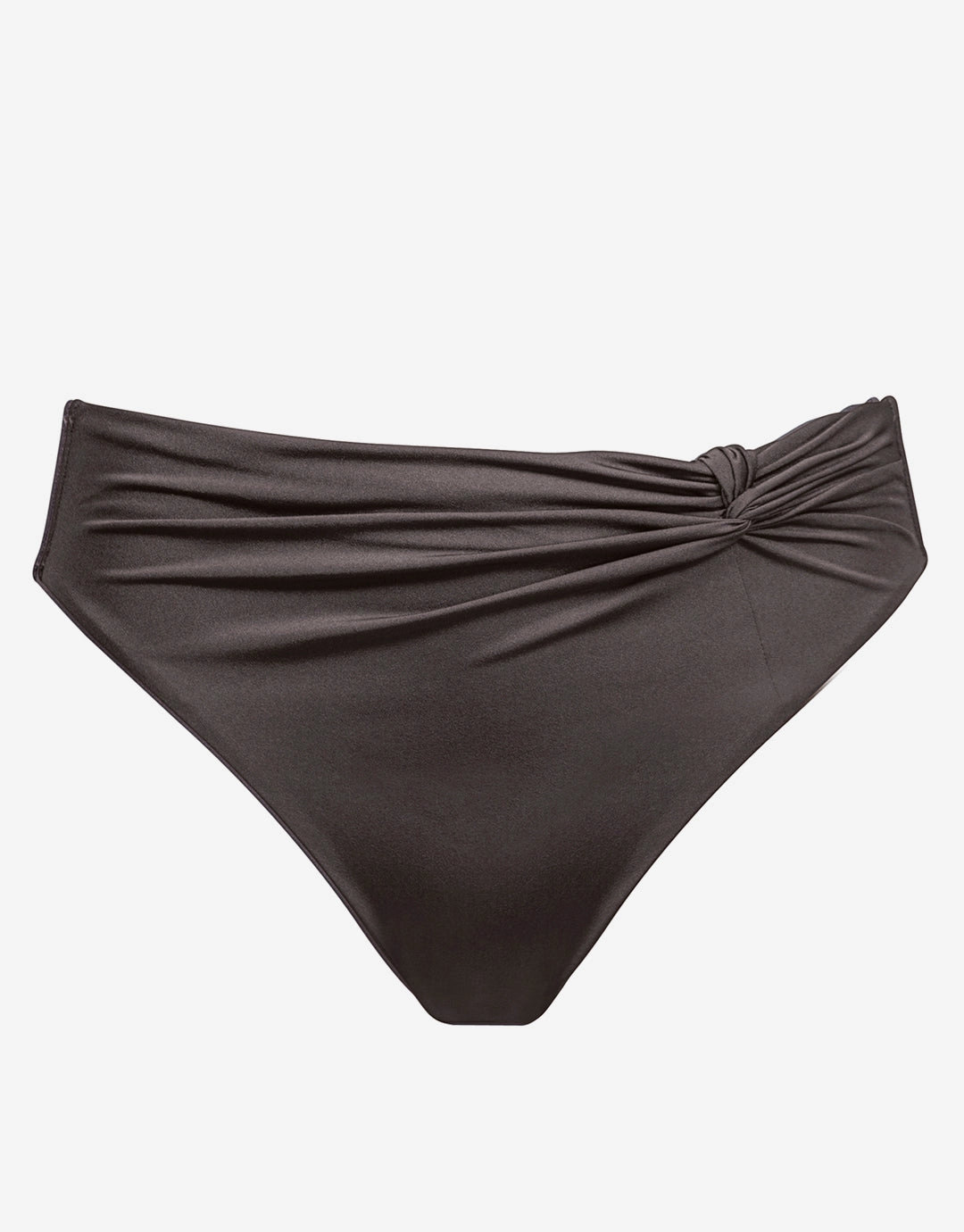 Elevation Bikini Pant - Satin Zinc adjustable swim bottoms women, flattering bikini bottoms