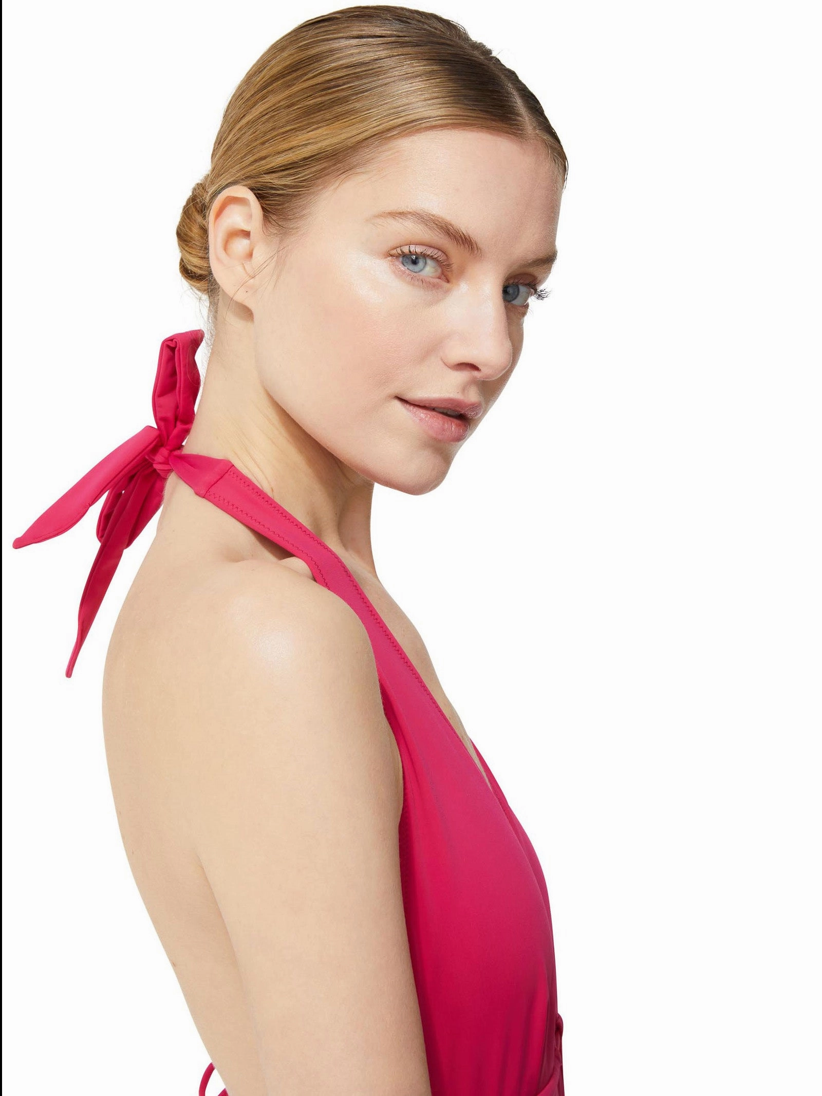 Elizabeth One Piece Fuchsia
