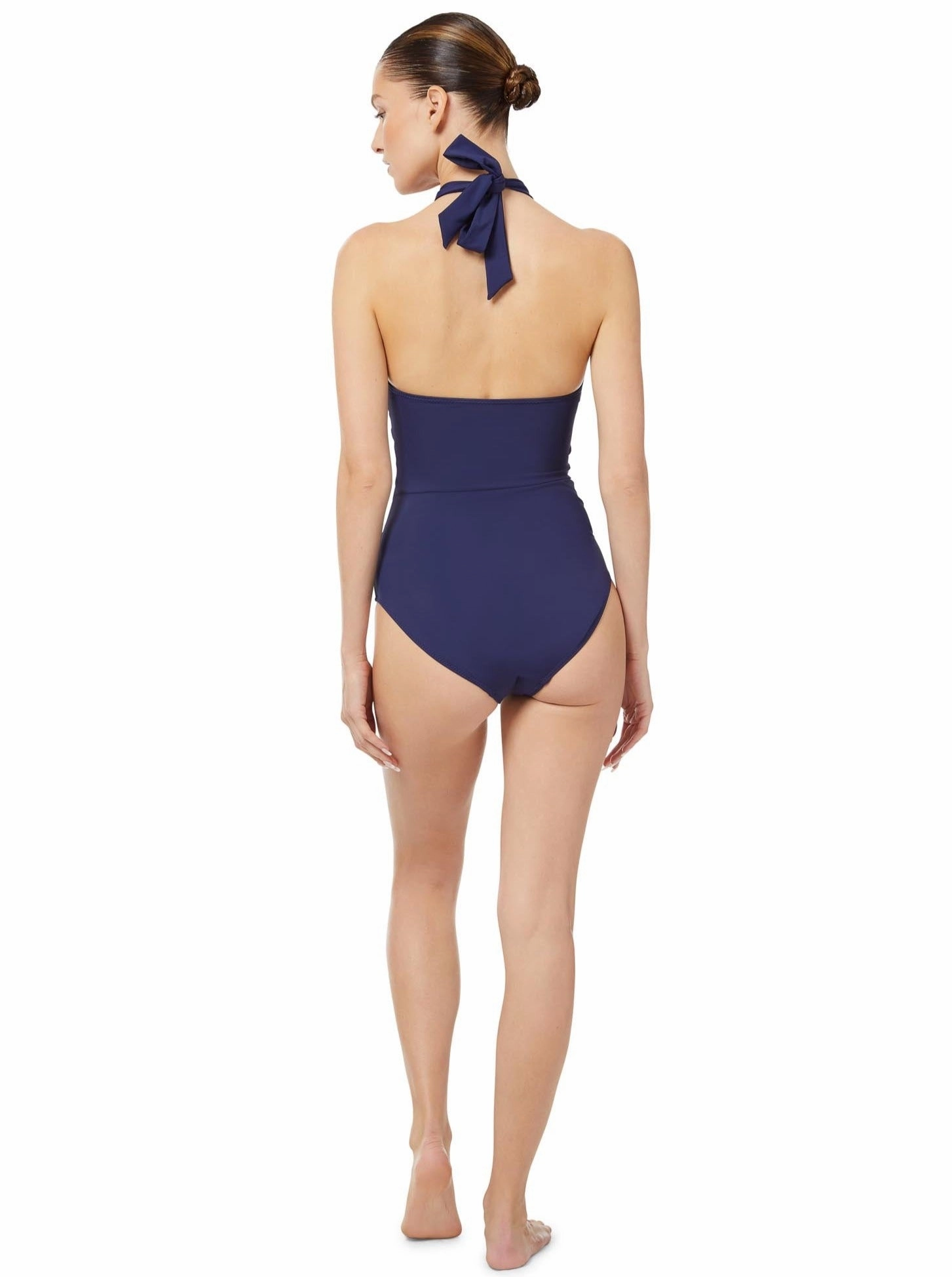 Ella One Piece Navy Satin