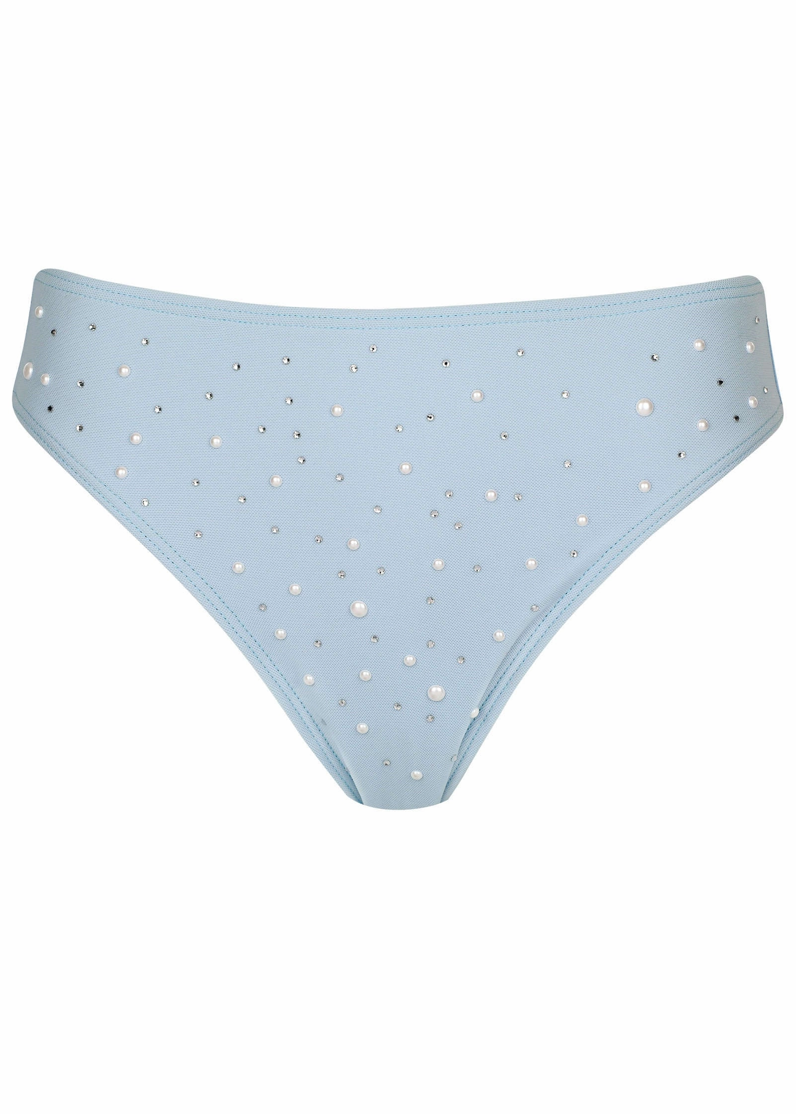 Embellished Fiji Moderate Bottom - Light Blue