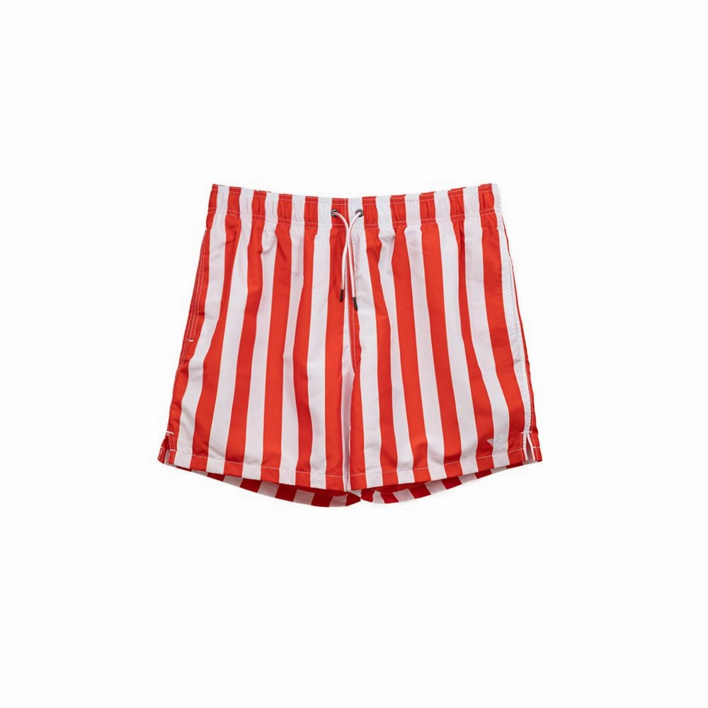 Emporio Armani Polyester Men's Swimwear mens full coverage swimwear, stylish mens swim trunks