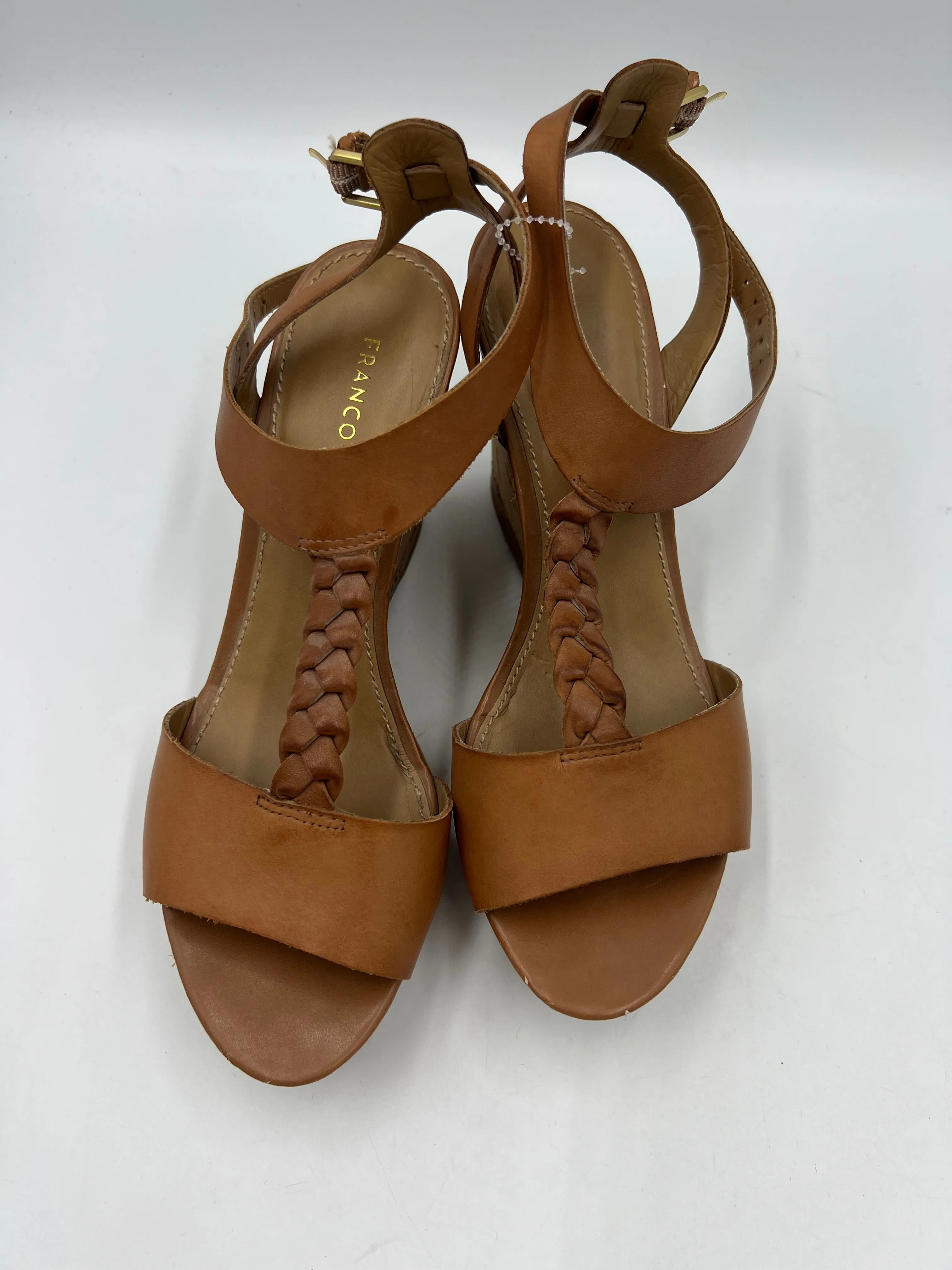 Espadrille Wedge By Franco Sarto In Brown, Size: 8.5 franco sarto