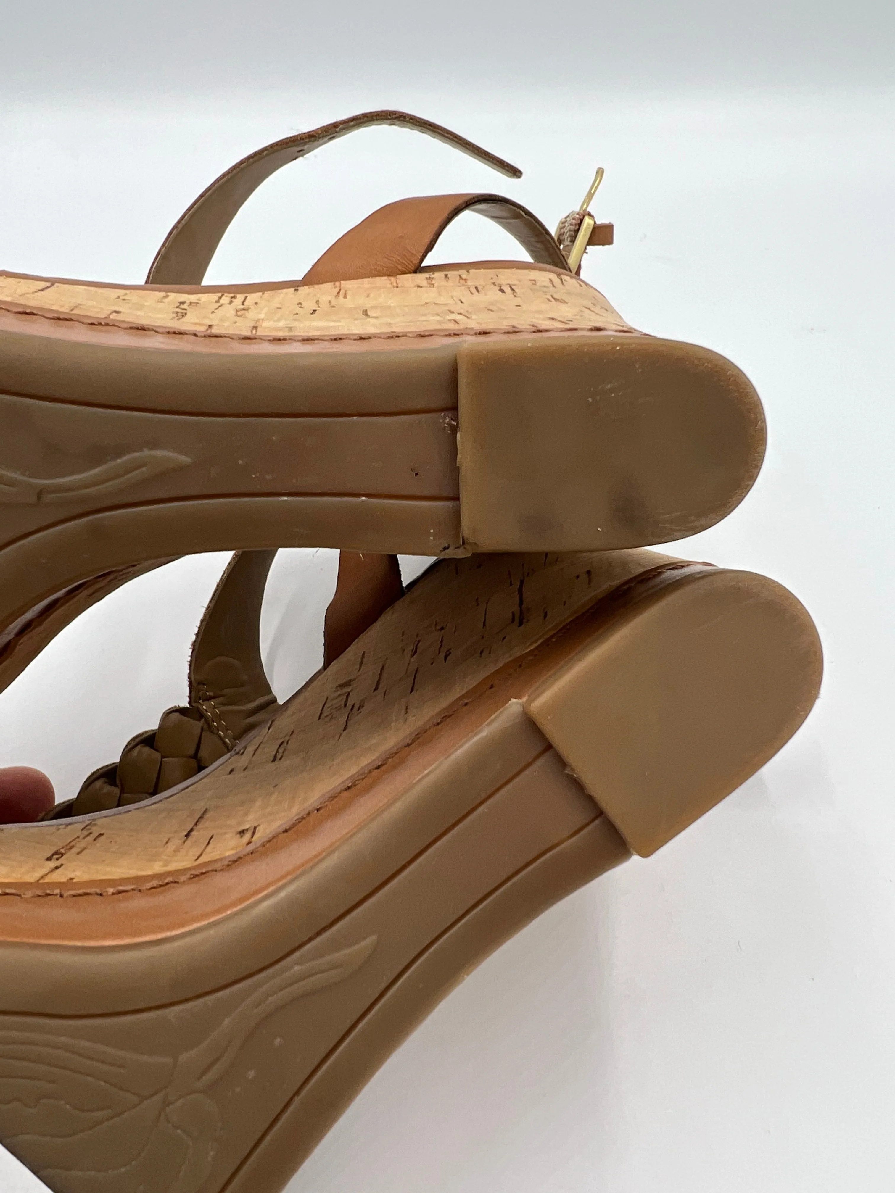 Espadrille Wedge By Franco Sarto In Brown, Size: 8.5 franco sarto