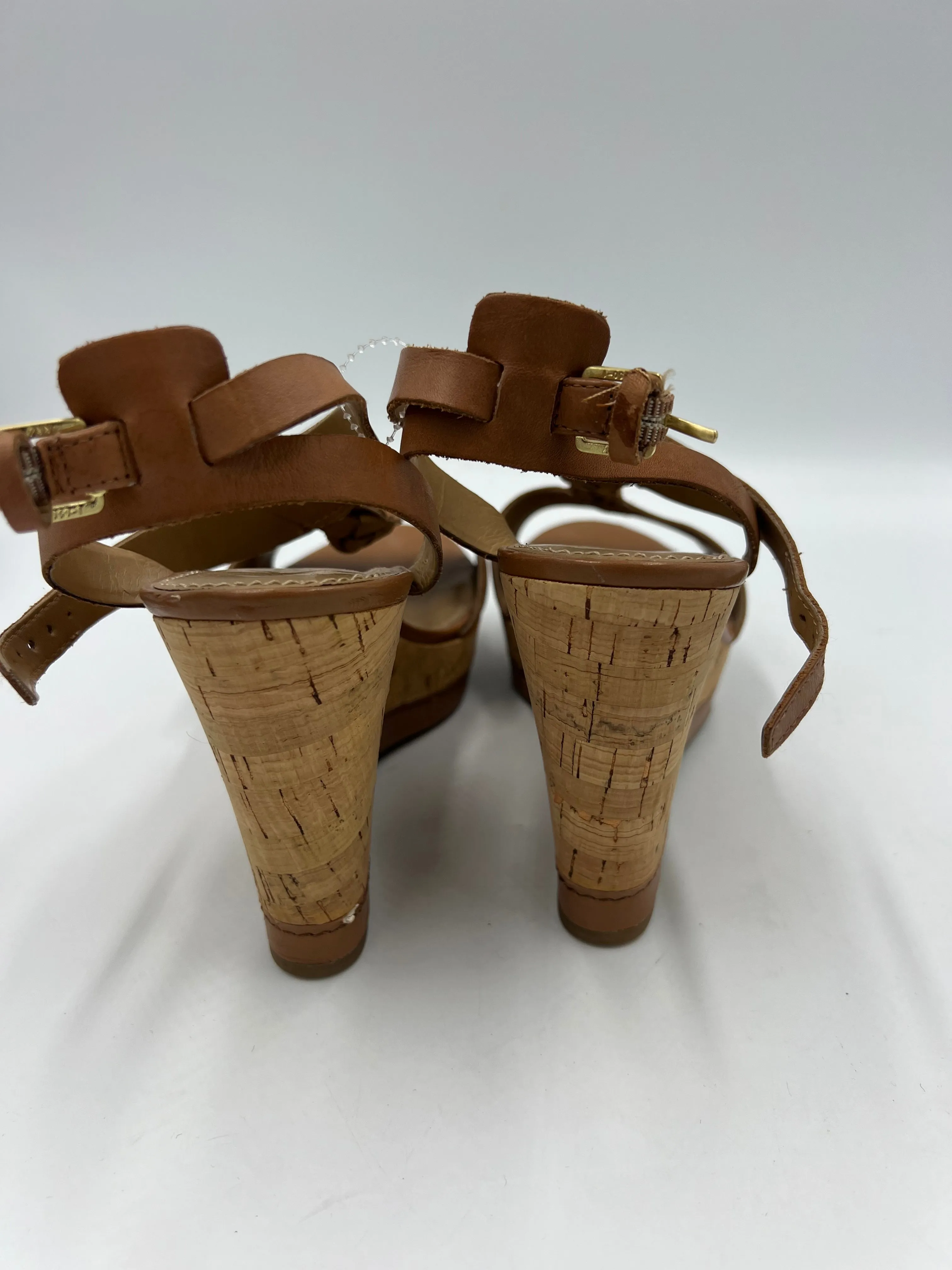 Espadrille Wedge By Franco Sarto In Brown, Size: 8.5 franco sarto
