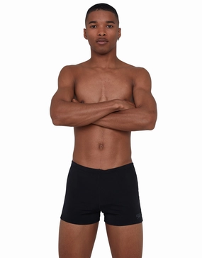 Essential Endurance Plus Swim Trunk - Black casual mens swimwear, affordable swimwear for men