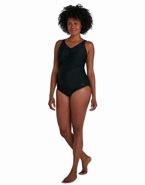 Essential U-Back Maternity Swimsuit minimalistic swimsuits women, sleek swimwear styles