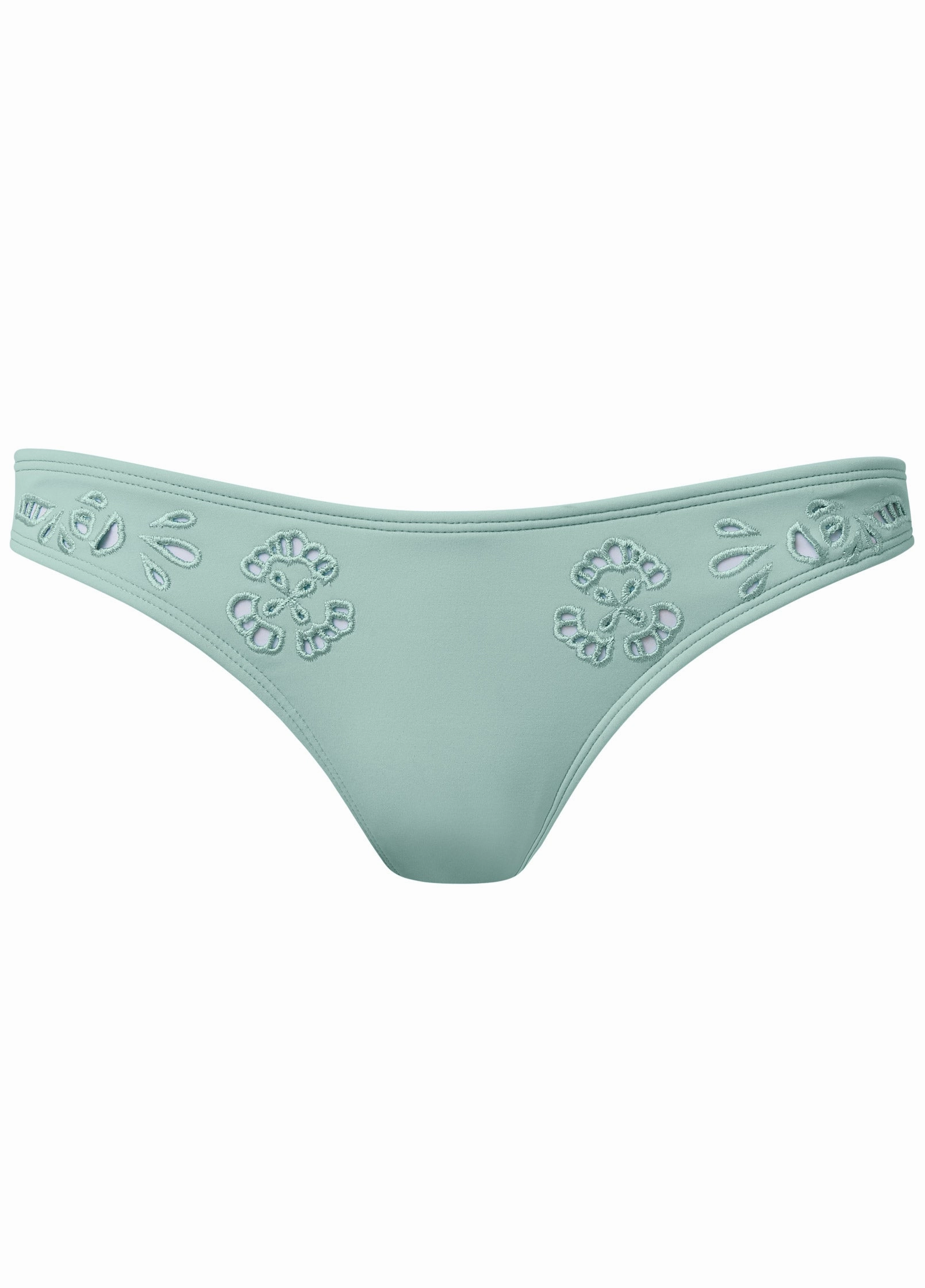 Eyelet Scoop Moderate Bottom - Blue Endeavor & Pearl White