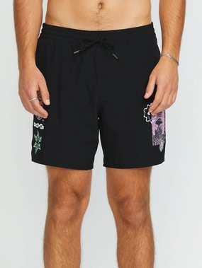 FA F Rygalski Trunk 17'' Boardshorts men's boardshorts swimwear, long swim shorts for men