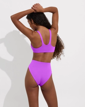 Far Out Top D - Punch sleek design swimwear for women, minimalist swim styles