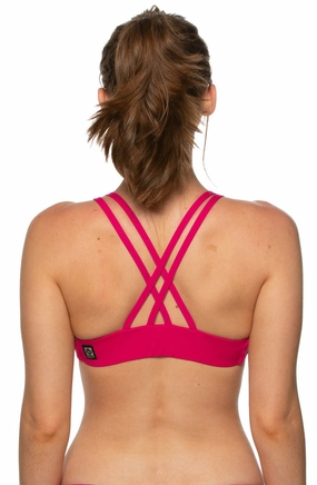 Fendrick Bikini Top - Dragon Fruit mix and match bikinis, stylish women's bikini options