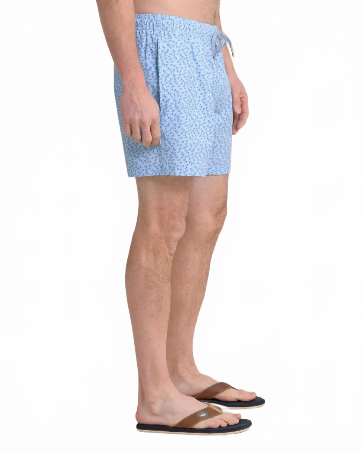 Fintastic Swim Trunk In Cerulean
