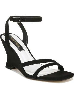 FRANCA Womens Open Toe Ankle Strap Wedge Heels ecco Shoes