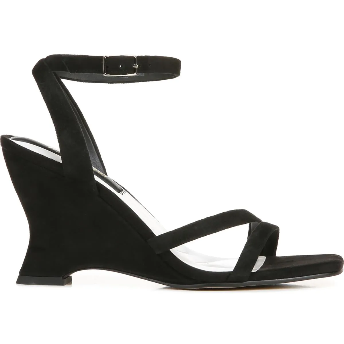 FRANCA Womens Open Toe Ankle Strap Wedge Heels ecco Shoes